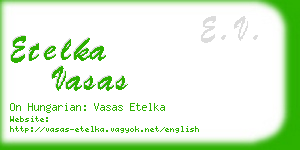 etelka vasas business card